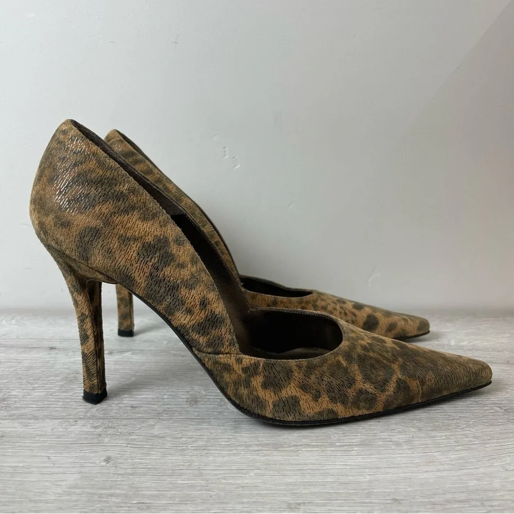 Stuart Weitzman Stiletto Animal Print Heels Size 8